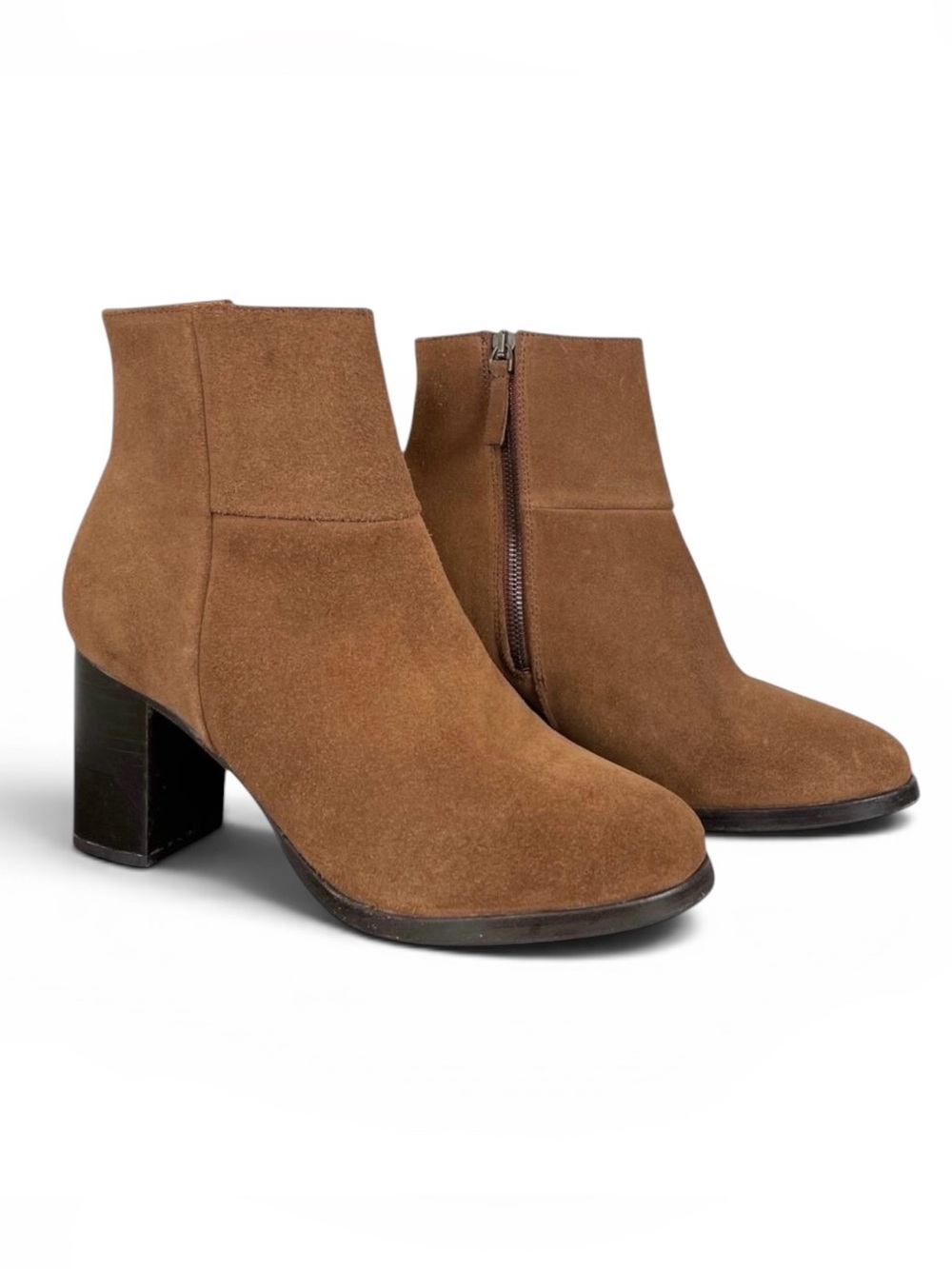 Thursday Boot Co. Cognac Suede Modern Boot Brown Women’s 8 Heeled Classic